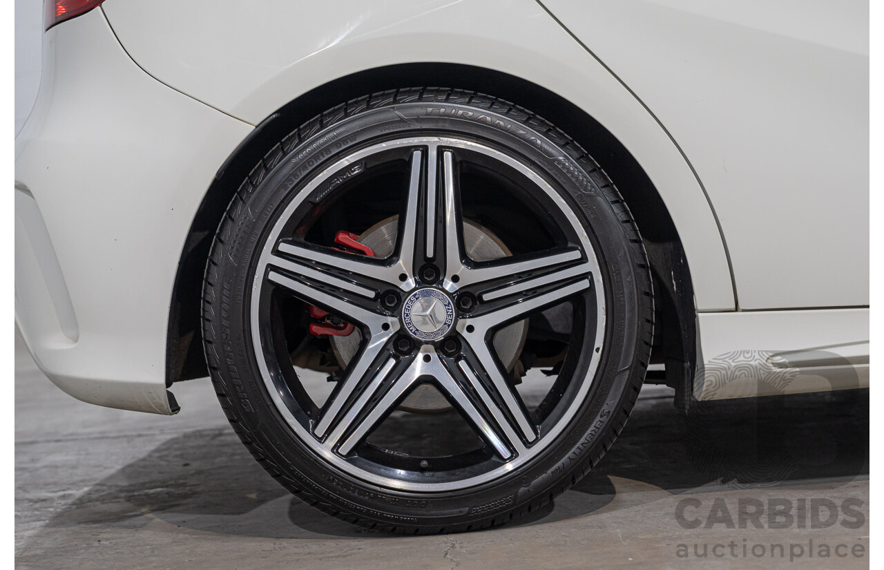 06/2013 Mercedes-Benz A250 SPORT FWD 176 5D Hatchback Cirrus White 2.0L