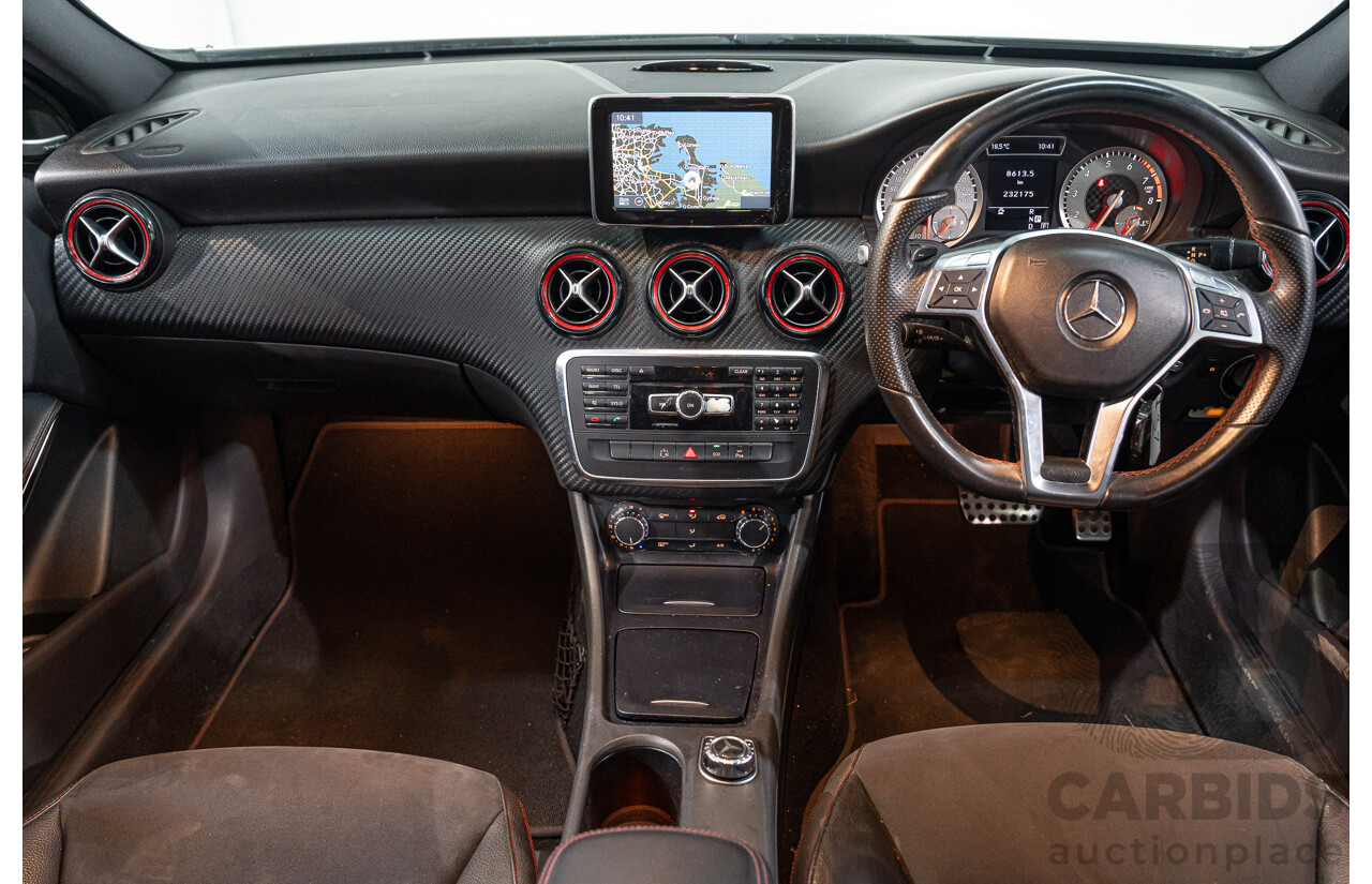 06/2013 Mercedes-Benz A250 SPORT FWD 176 5D Hatchback Cirrus White 2.0L