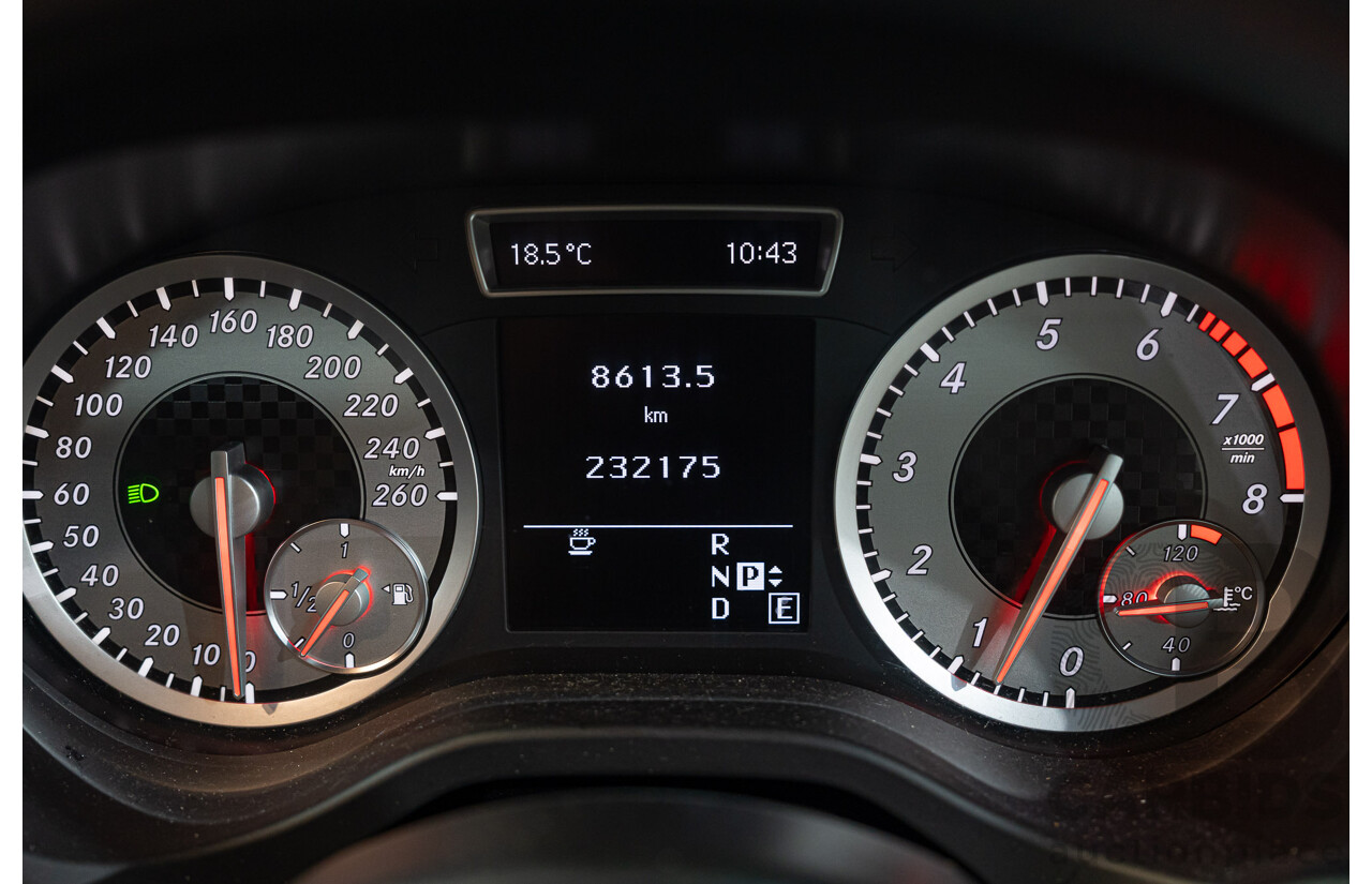 06/2013 Mercedes-Benz A250 SPORT FWD 176 5D Hatchback Cirrus White 2.0L