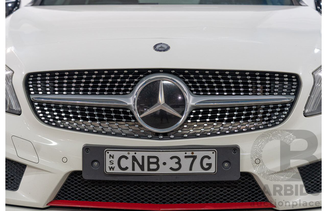 06/2013 Mercedes-Benz A250 SPORT FWD 176 5D Hatchback Cirrus White 2.0L