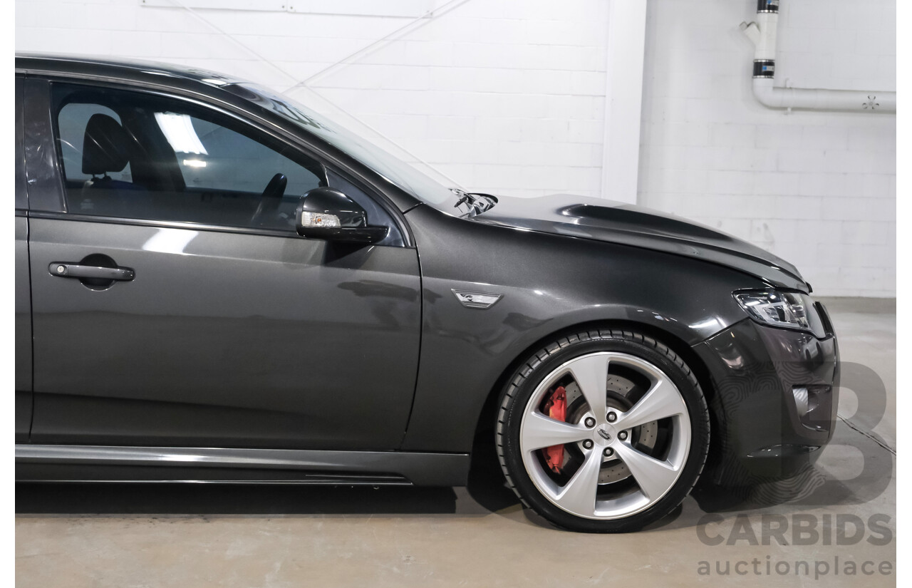 07/2009 Ford FPV GT RWD FG 4D Sedan Ego Charcoal Grey Metallic 5.4L V8