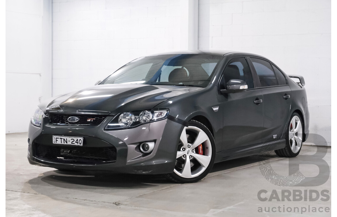 07/2009 Ford FPV GT RWD FG 4D Sedan Ego Charcoal Grey Metallic 5.4L V8