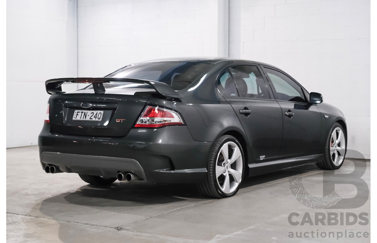 07/2009 Ford FPV GT RWD FG 4D Sedan Ego Charcoal Grey Metallic 5.4L V8