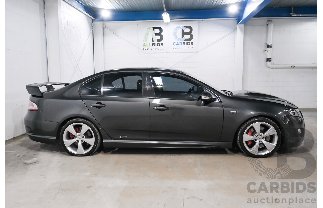 07/2009 Ford FPV GT RWD FG 4D Sedan Ego Charcoal Grey Metallic 5.4L V8