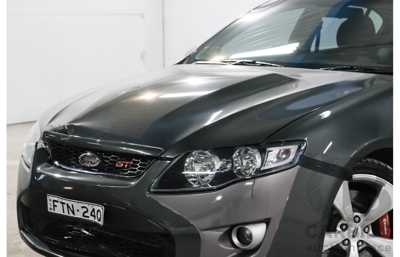 07/2009 Ford FPV GT RWD FG 4D Sedan Ego Charcoal Grey Metallic 5.4L V8