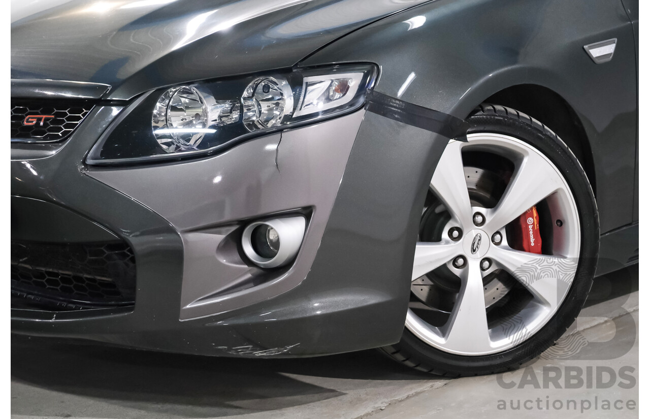 07/2009 Ford FPV GT RWD FG 4D Sedan Ego Charcoal Grey Metallic 5.4L V8