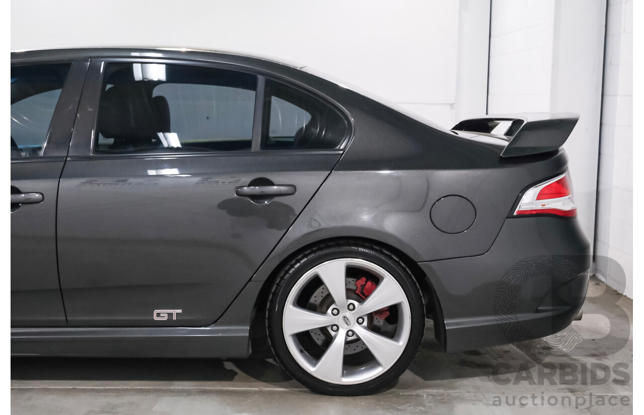 07/2009 Ford FPV GT RWD FG 4D Sedan Ego Charcoal Grey Metallic 5.4L V8