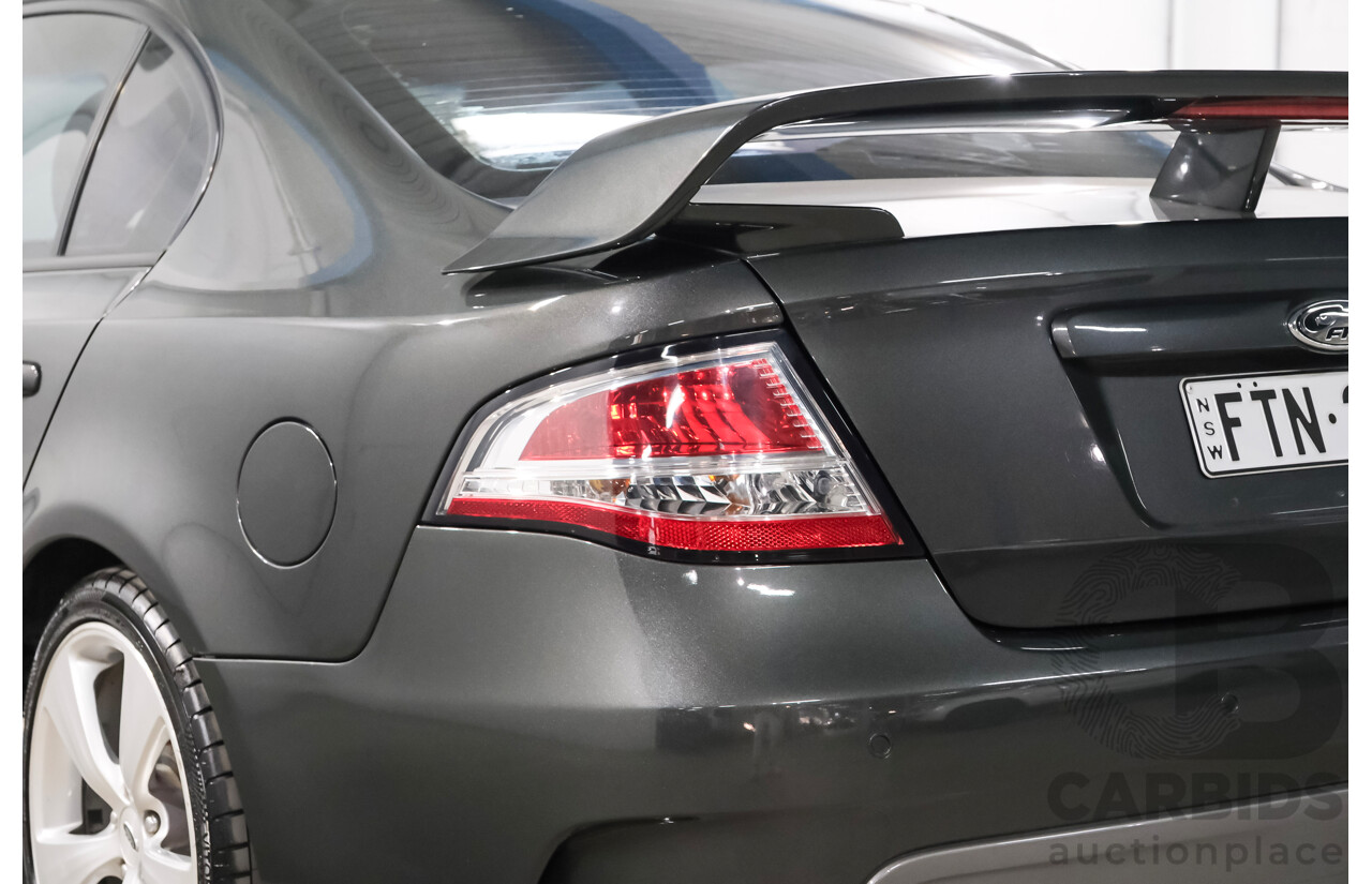 07/2009 Ford FPV GT RWD FG 4D Sedan Ego Charcoal Grey Metallic 5.4L V8