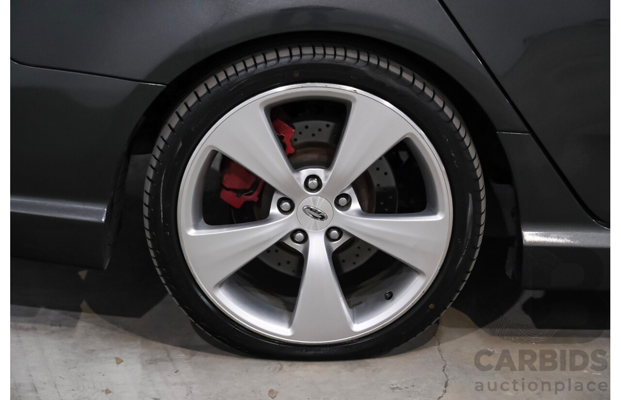 07/2009 Ford FPV GT RWD FG 4D Sedan Ego Charcoal Grey Metallic 5.4L V8