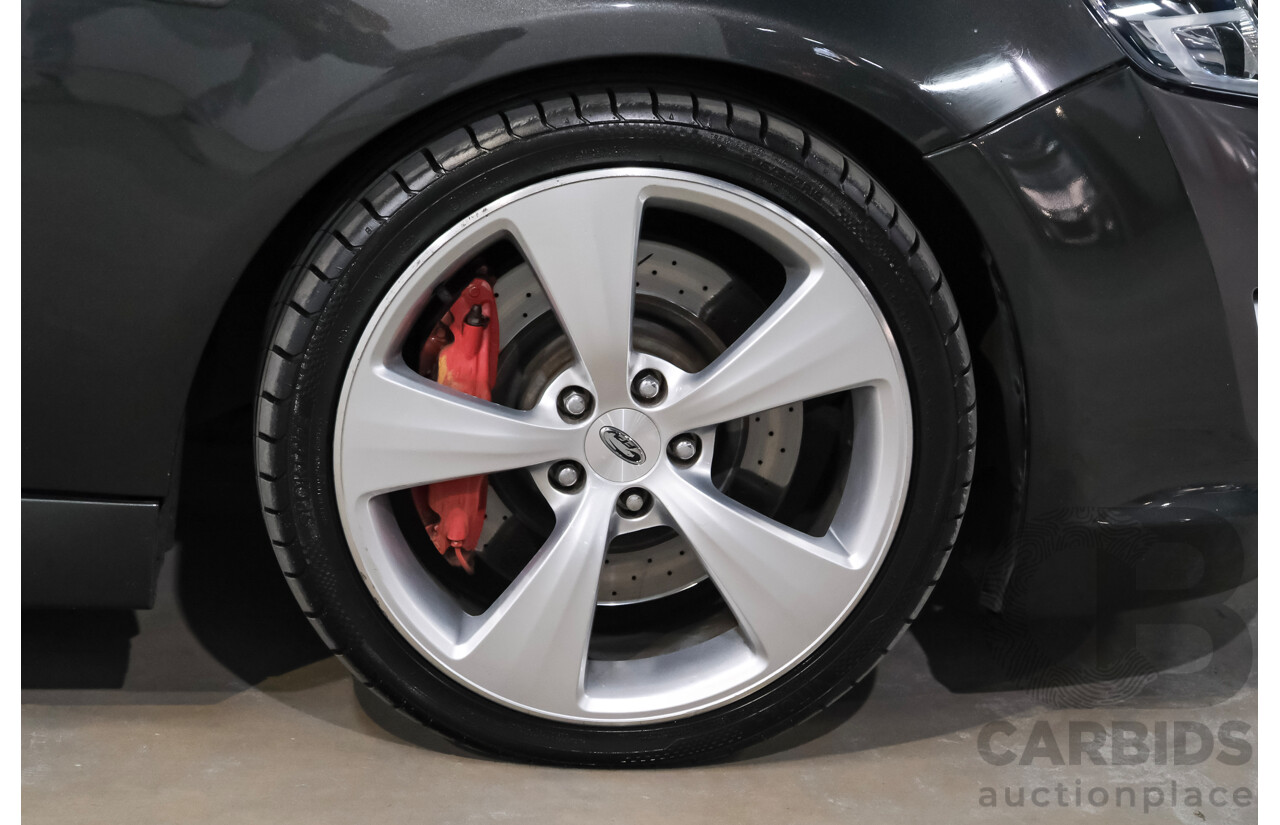 07/2009 Ford FPV GT RWD FG 4D Sedan Ego Charcoal Grey Metallic 5.4L V8