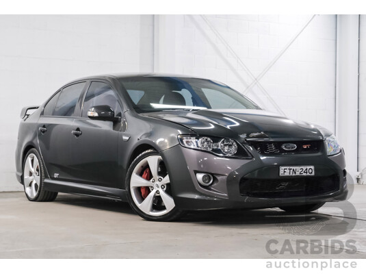 07/2009 Ford FPV GT RWD FG 4D Sedan Ego Charcoal Grey Metallic 5.4L V8
