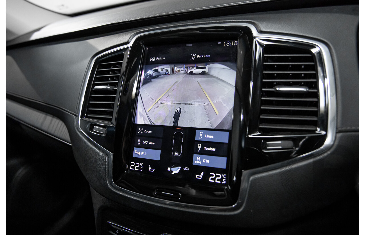 1/2020 Volvo XC90 D5 Inscription (AWD) 256 MY20 Onyx Black Metallic Twin Turbo Diesel 2.0L - 7 Seater