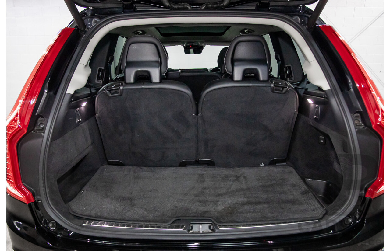 1/2020 Volvo XC90 D5 Inscription (AWD) 256 MY20 Onyx Black Metallic Twin Turbo Diesel 2.0L - 7 Seater