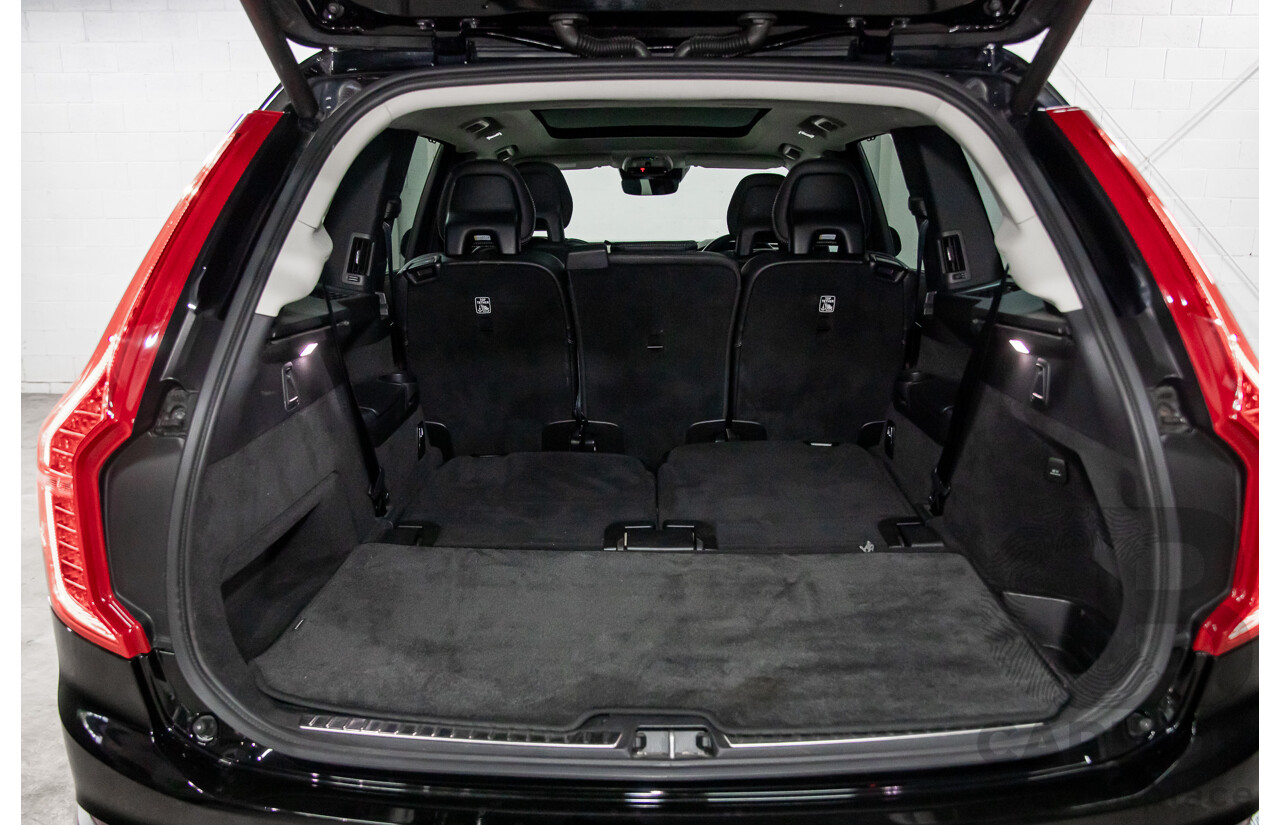 1/2020 Volvo XC90 D5 Inscription (AWD) 256 MY20 Onyx Black Metallic Twin Turbo Diesel 2.0L - 7 Seater