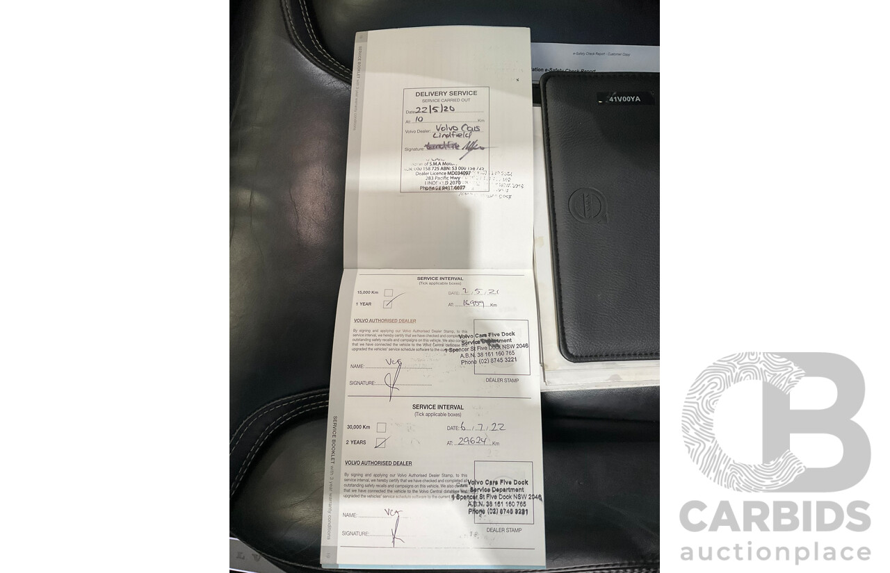1/2020 Volvo XC90 D5 Inscription (AWD) 256 MY20 Onyx Black Metallic Twin Turbo Diesel 2.0L - 7 Seater