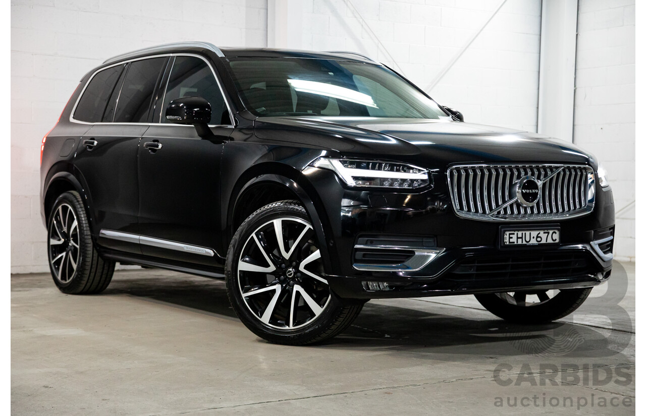 1/2020 Volvo XC90 D5 Inscription (AWD) 256 MY20 Onyx Black Metallic Twin Turbo Diesel 2.0L - 7 Seater