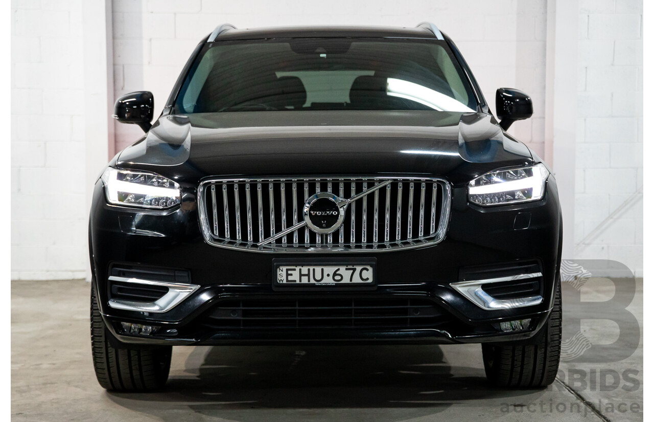 1/2020 Volvo XC90 D5 Inscription (AWD) 256 MY20 Onyx Black Metallic Twin Turbo Diesel 2.0L - 7 Seater