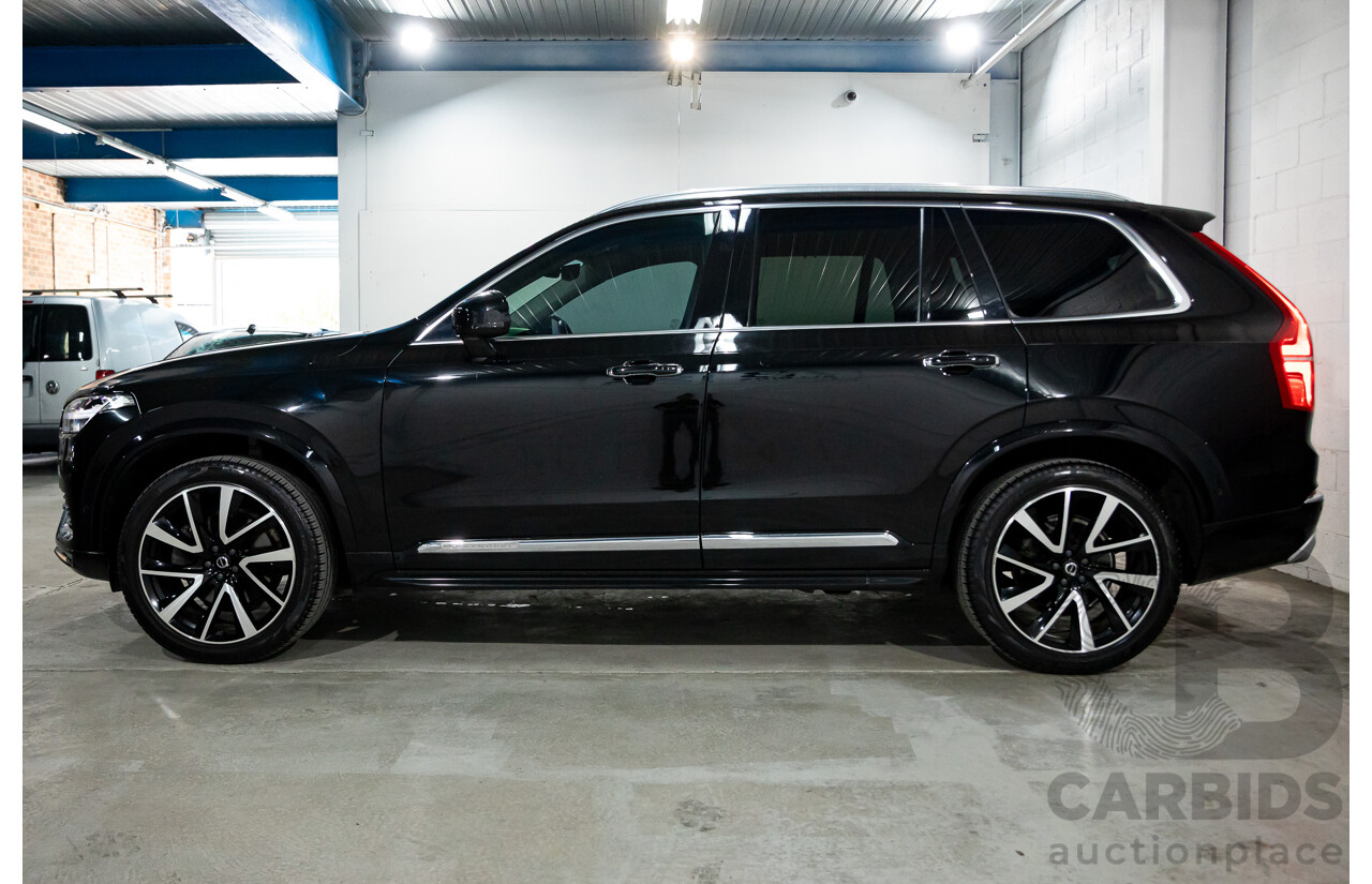 1/2020 Volvo XC90 D5 Inscription (AWD) 256 MY20 Onyx Black Metallic Twin Turbo Diesel 2.0L - 7 Seater