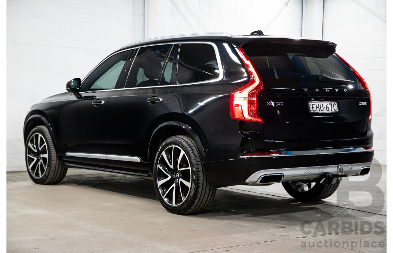 1/2020 Volvo XC90 D5 Inscription (AWD) 256 MY20 Onyx Black Metallic Twin Turbo Diesel 2.0L - 7 Seater