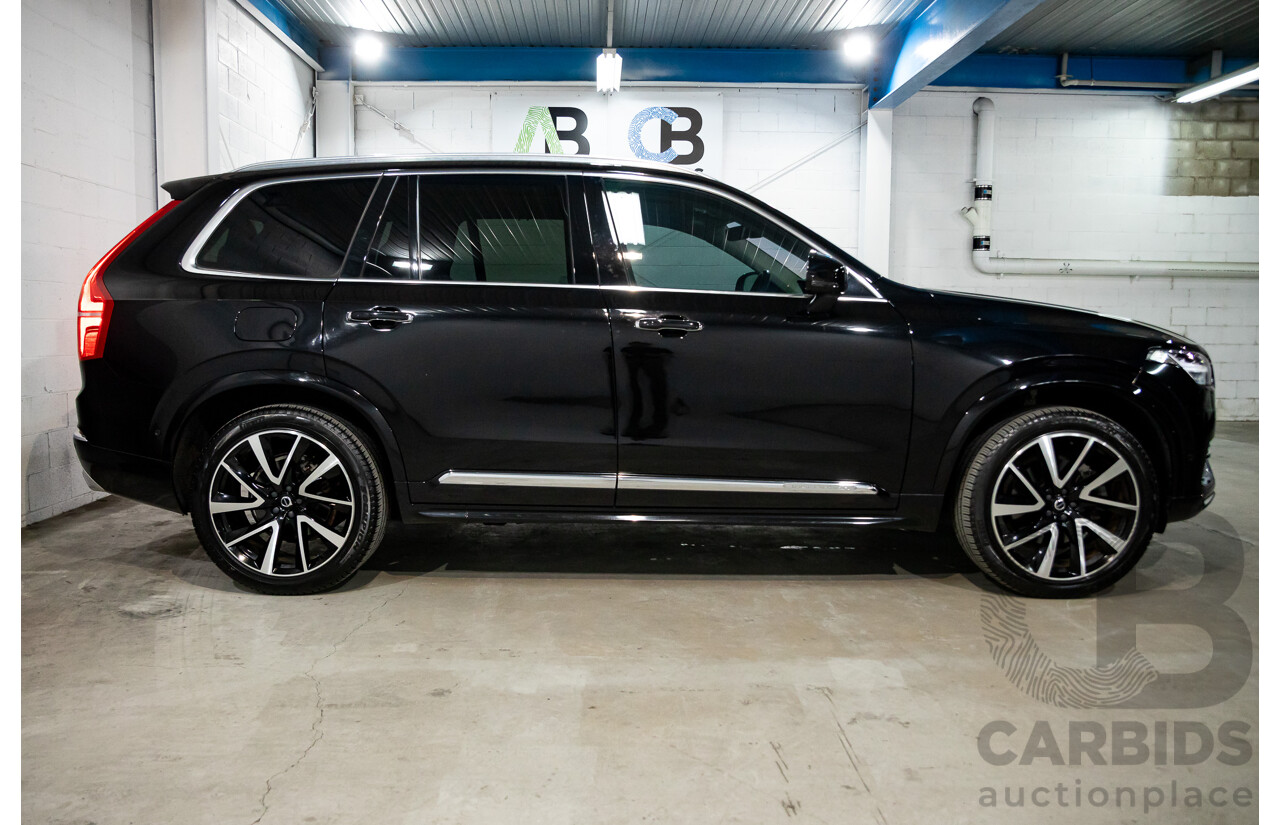 1/2020 Volvo XC90 D5 Inscription (AWD) 256 MY20 Onyx Black Metallic Twin Turbo Diesel 2.0L - 7 Seater