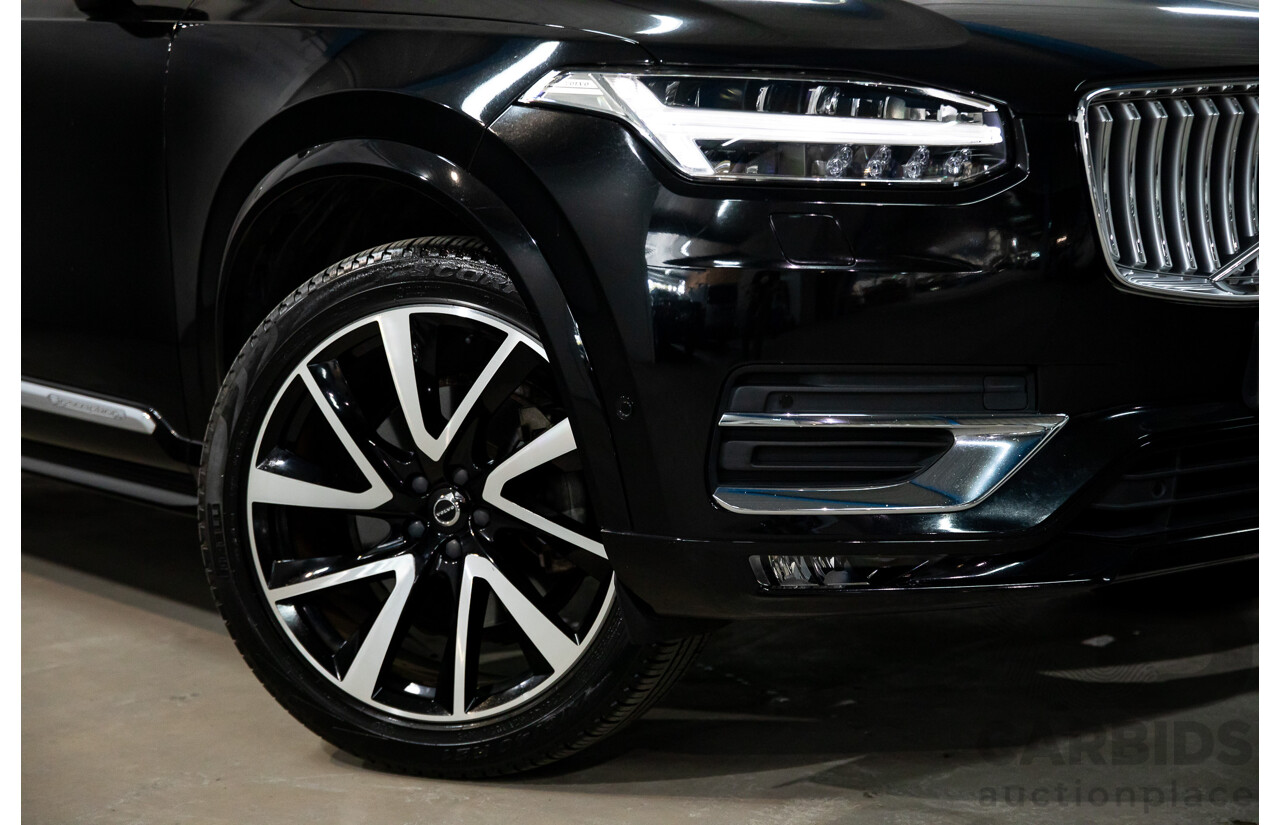 1/2020 Volvo XC90 D5 Inscription (AWD) 256 MY20 Onyx Black Metallic Twin Turbo Diesel 2.0L - 7 Seater