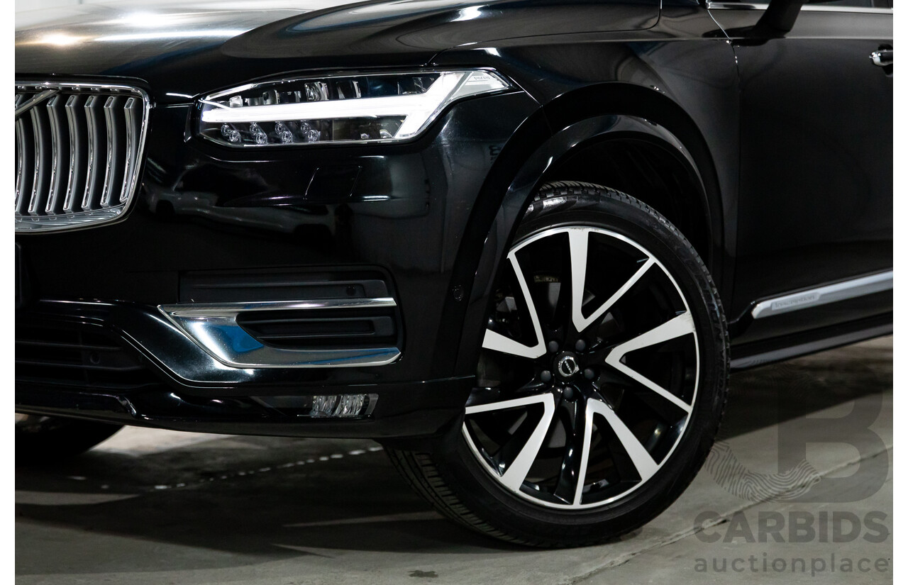 1/2020 Volvo XC90 D5 Inscription (AWD) 256 MY20 Onyx Black Metallic Twin Turbo Diesel 2.0L - 7 Seater