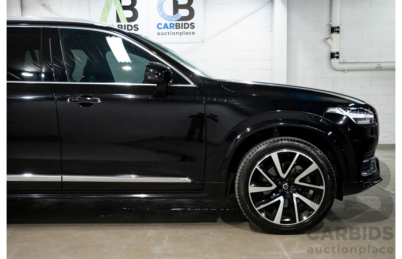 1/2020 Volvo XC90 D5 Inscription (AWD) 256 MY20 Onyx Black Metallic Twin Turbo Diesel 2.0L - 7 Seater