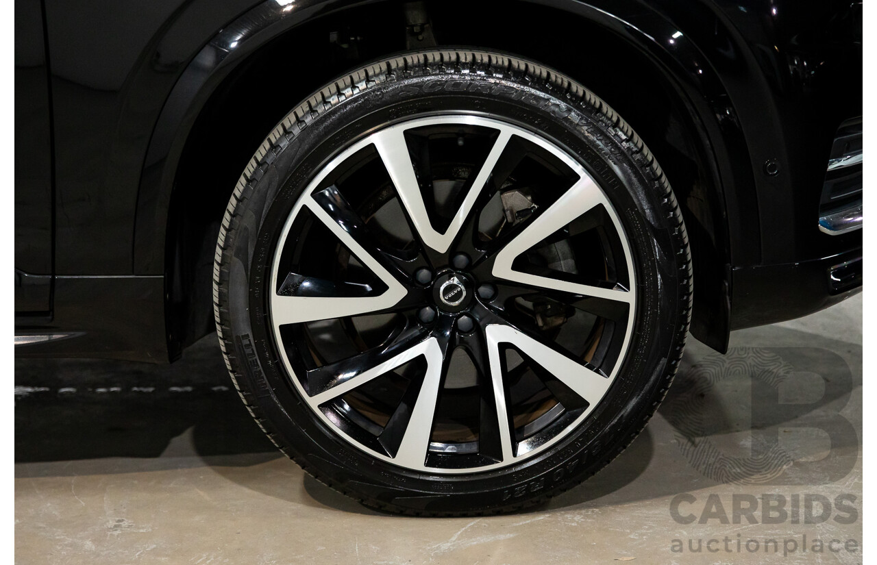 1/2020 Volvo XC90 D5 Inscription (AWD) 256 MY20 Onyx Black Metallic Twin Turbo Diesel 2.0L - 7 Seater