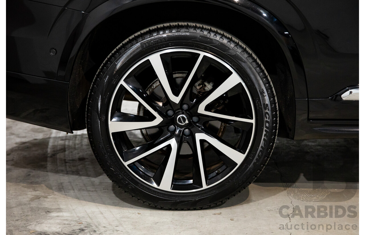 1/2020 Volvo XC90 D5 Inscription (AWD) 256 MY20 Onyx Black Metallic Twin Turbo Diesel 2.0L - 7 Seater