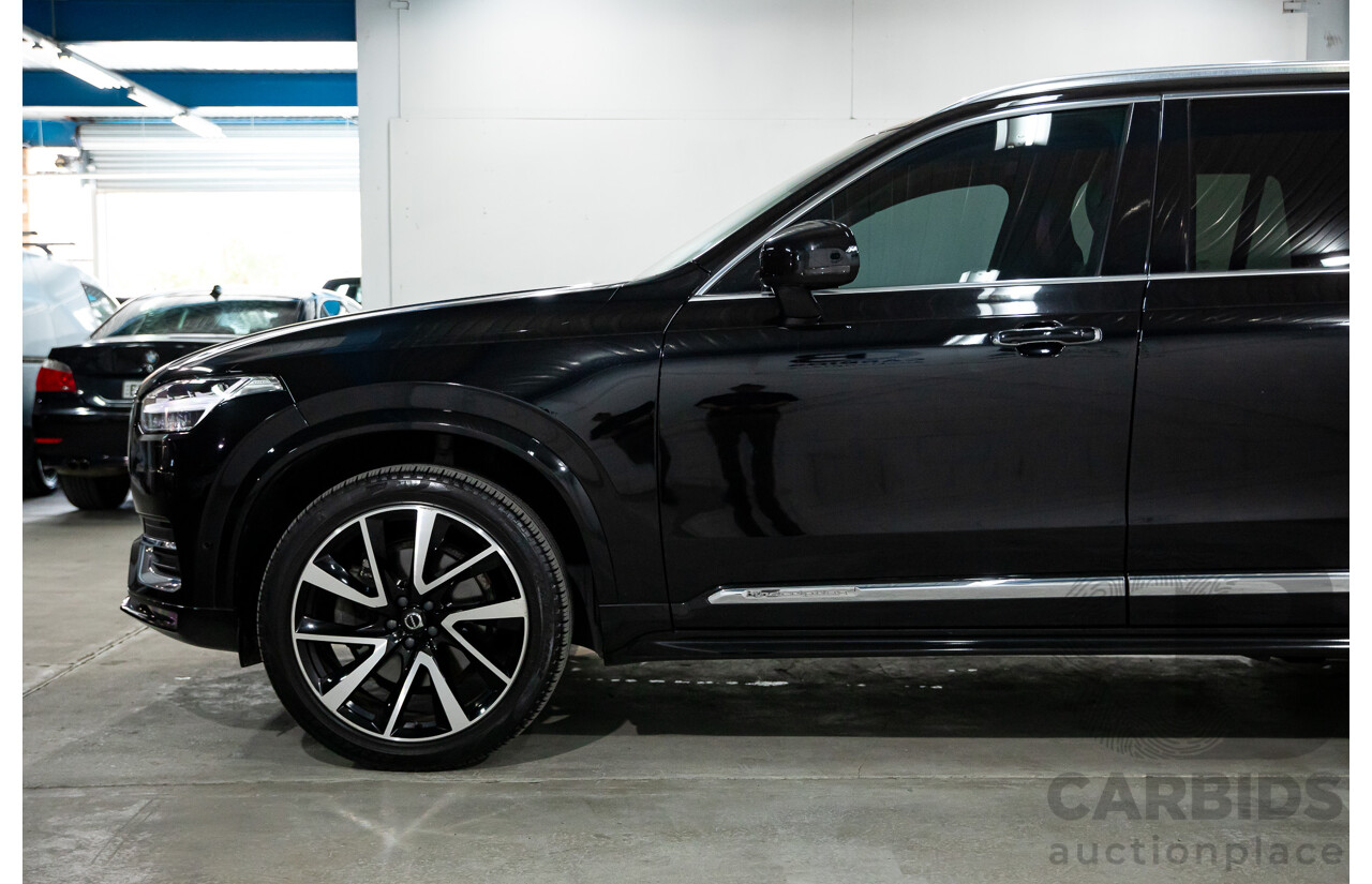 1/2020 Volvo XC90 D5 Inscription (AWD) 256 MY20 Onyx Black Metallic Twin Turbo Diesel 2.0L - 7 Seater