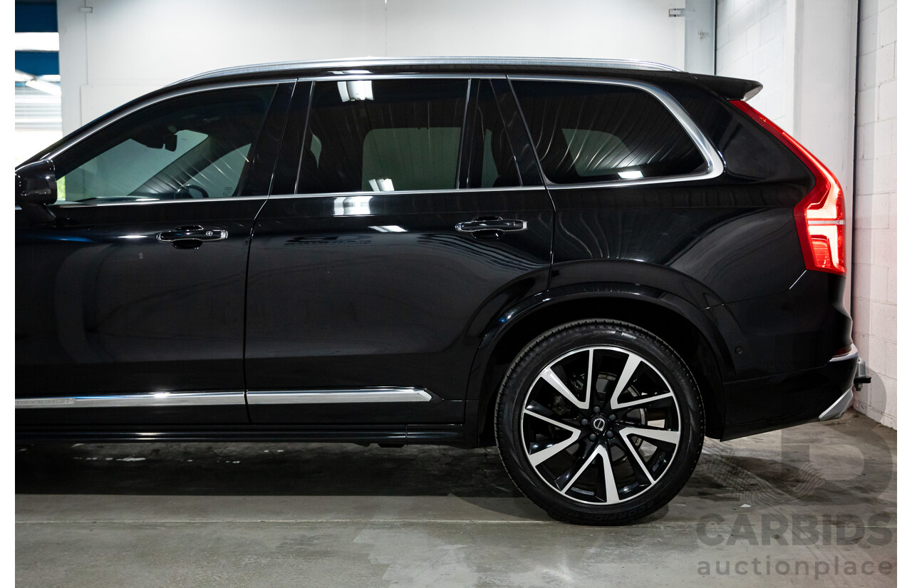 1/2020 Volvo XC90 D5 Inscription (AWD) 256 MY20 Onyx Black Metallic Twin Turbo Diesel 2.0L - 7 Seater