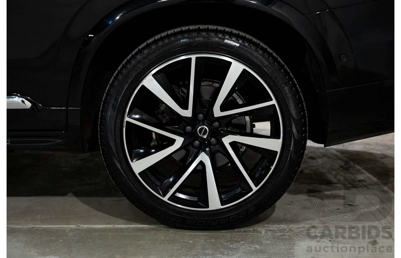 1/2020 Volvo XC90 D5 Inscription (AWD) 256 MY20 Onyx Black Metallic Twin Turbo Diesel 2.0L - 7 Seater