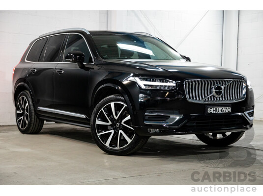 1/2020 Volvo XC90 D5 Inscription (AWD) 256 MY20 Onyx Black Metallic Twin Turbo Diesel 2.0L - 7 Seater