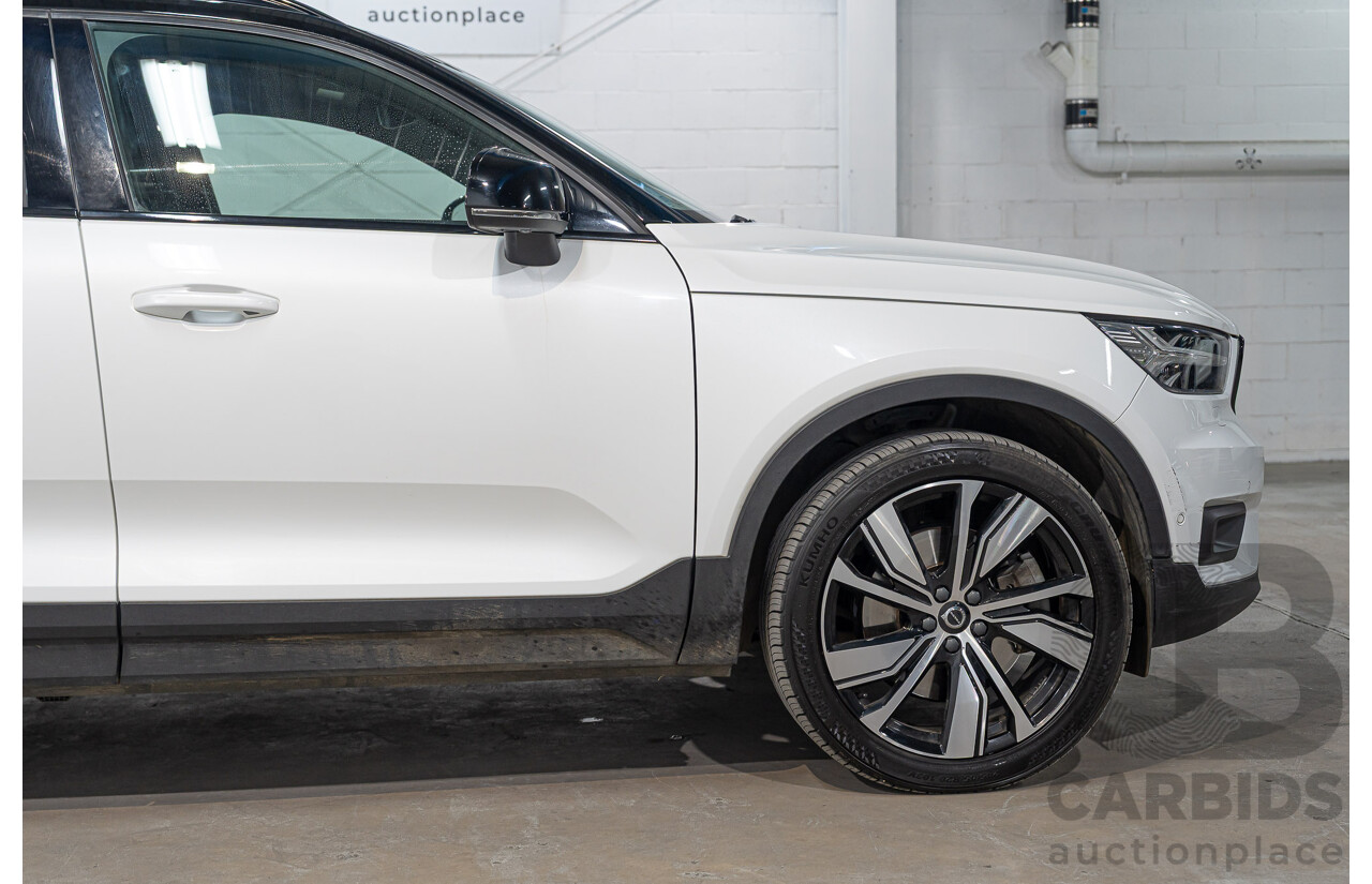 05/2022 Volvo XC40 Recharge Phev 536 MY22 4d Wagon Snow White 1.5L