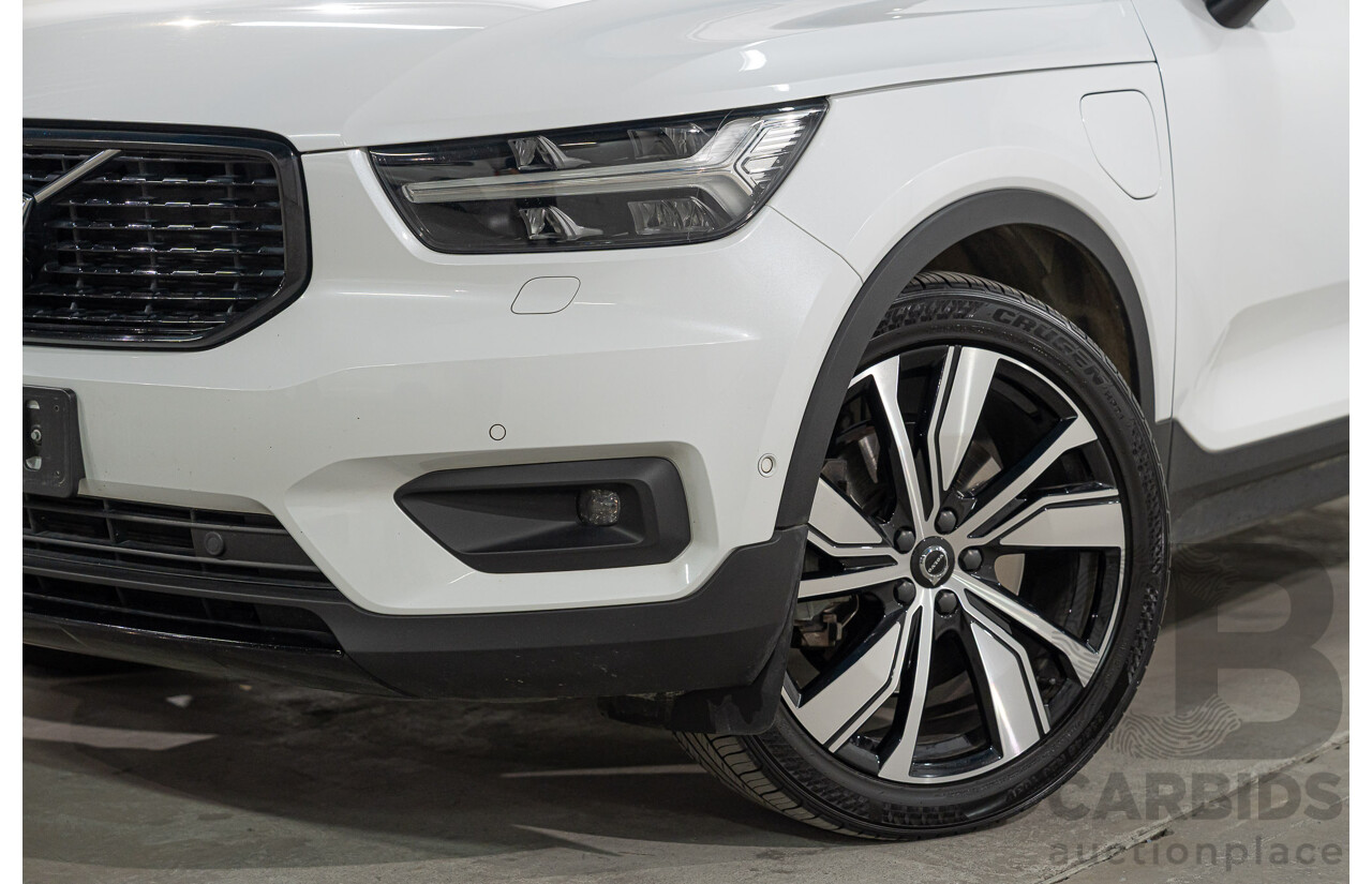 05/2022 Volvo XC40 Recharge Phev 536 MY22 4d Wagon Snow White 1.5L