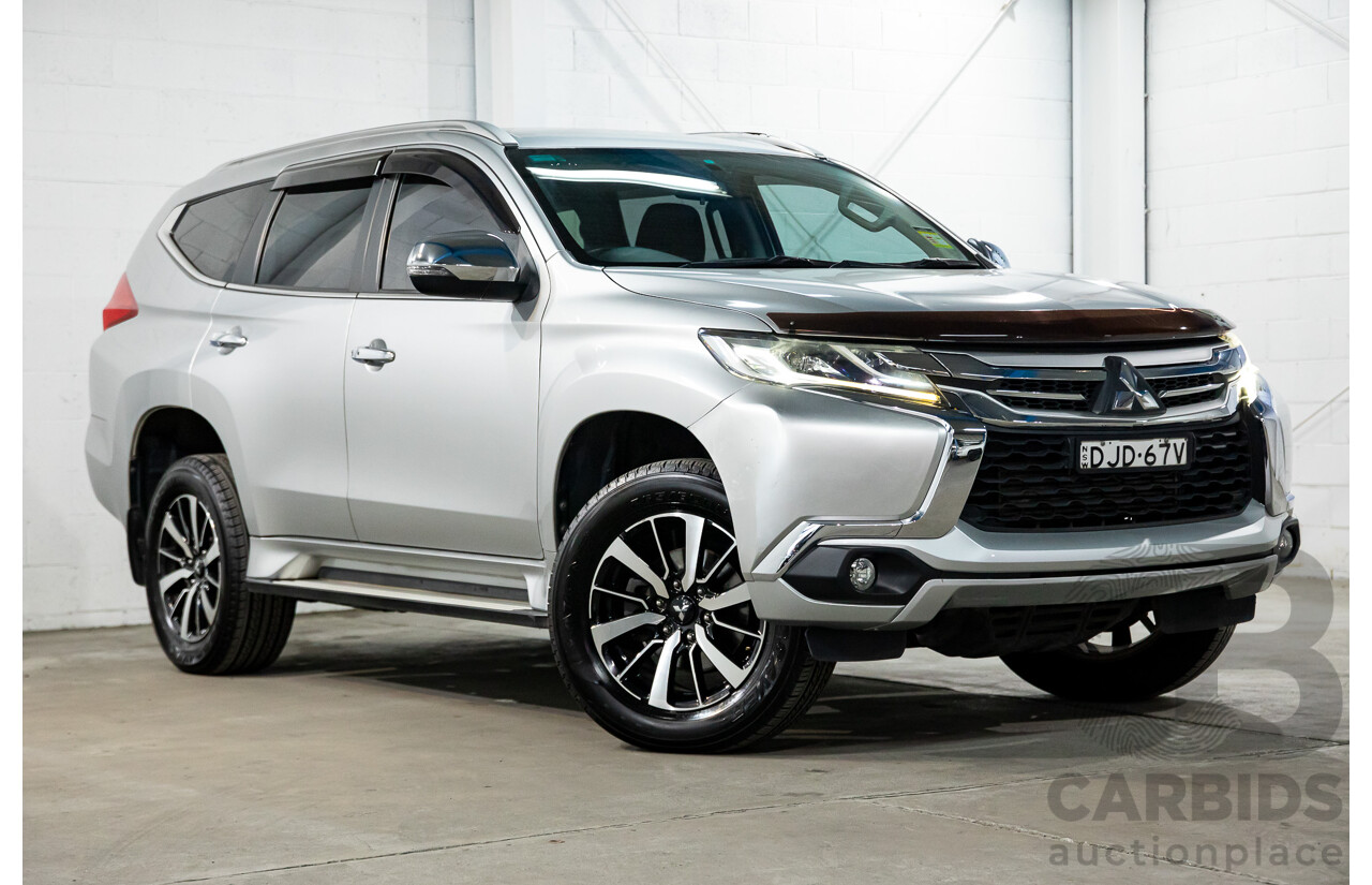 05/2016 Mitsubishi Pajero Sport GLX (4x4) QE 4D Wagon Silver Turbo Diesel 2.4L