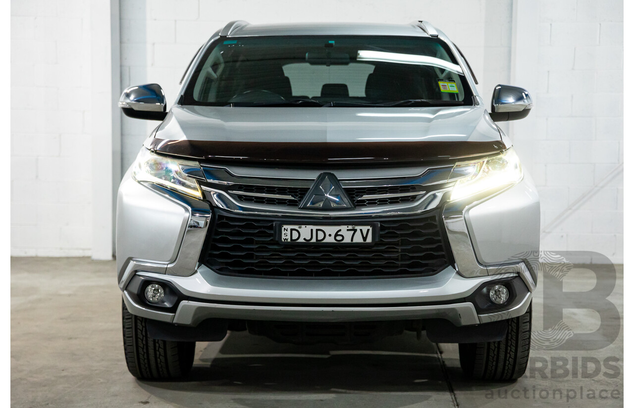 05/2016 Mitsubishi Pajero Sport GLX (4x4) QE 4D Wagon Silver Turbo Diesel 2.4L
