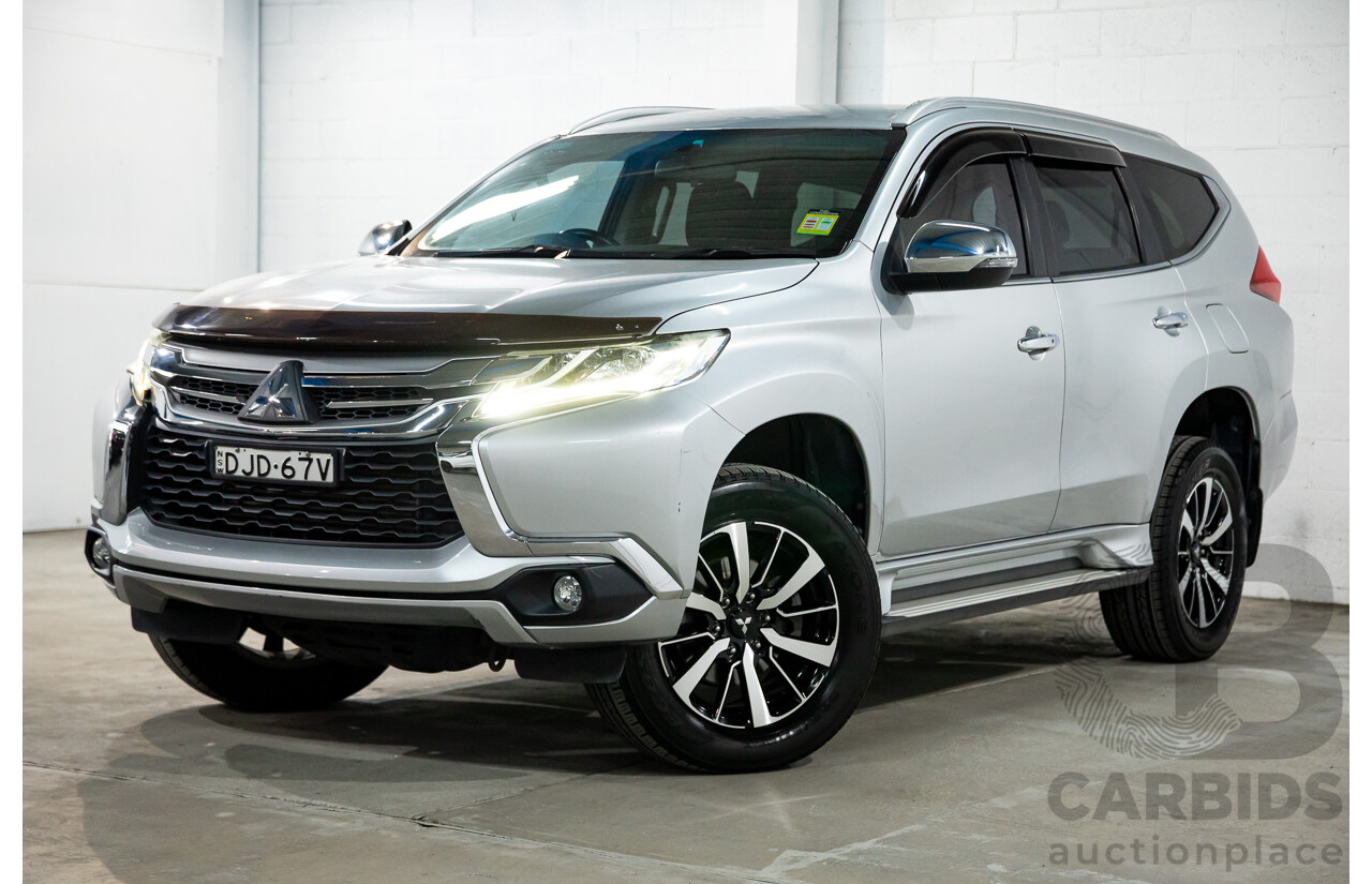 05/2016 Mitsubishi Pajero Sport GLX (4x4) QE 4D Wagon Silver Turbo Diesel 2.4L