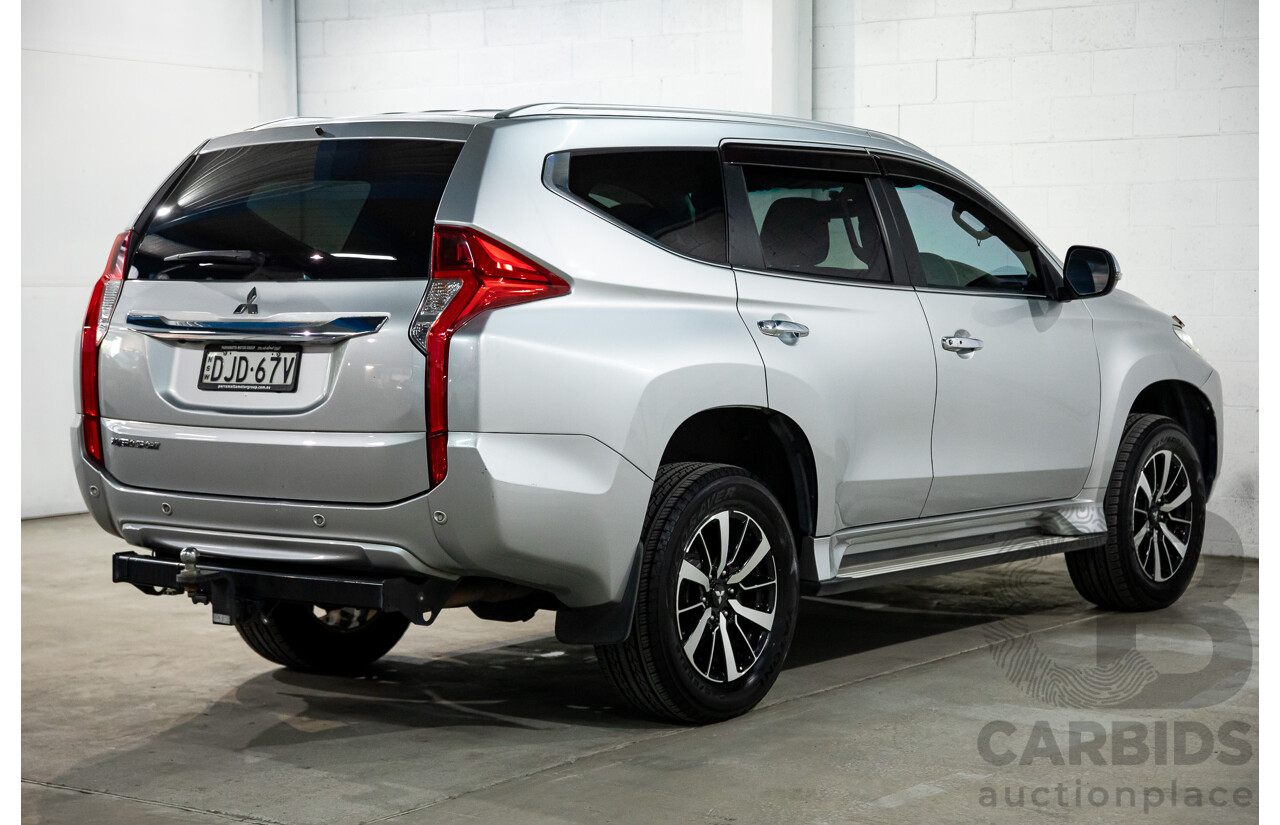 05/2016 Mitsubishi Pajero Sport GLX (4x4) QE 4D Wagon Silver Turbo Diesel 2.4L