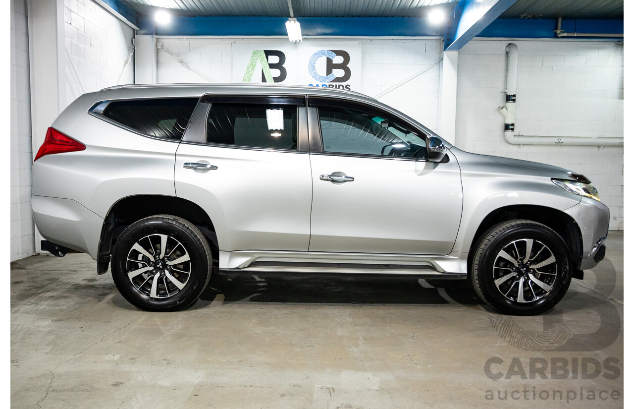 05/2016 Mitsubishi Pajero Sport GLX (4x4) QE 4D Wagon Silver Turbo Diesel 2.4L