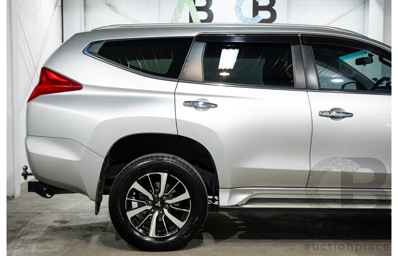 05/2016 Mitsubishi Pajero Sport GLX (4x4) QE 4D Wagon Silver Turbo Diesel 2.4L