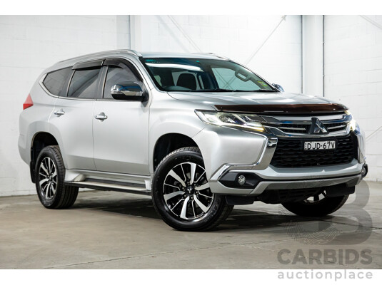 05/2016 Mitsubishi Pajero Sport GLX (4x4) QE 4D Wagon Silver Turbo Diesel 2.4L