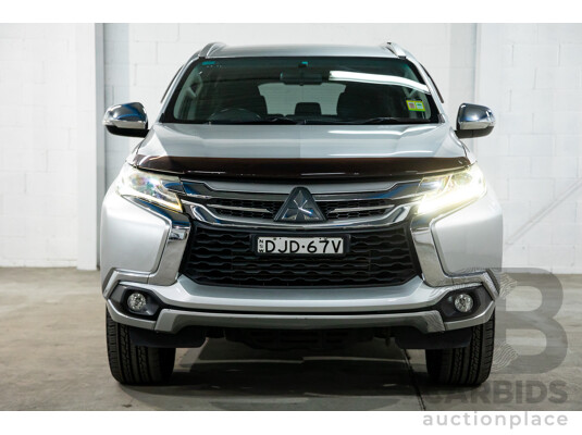 05/2016 Mitsubishi Pajero Sport GLX (4x4) QE 4D Wagon Silver Turbo Diesel 2.4L