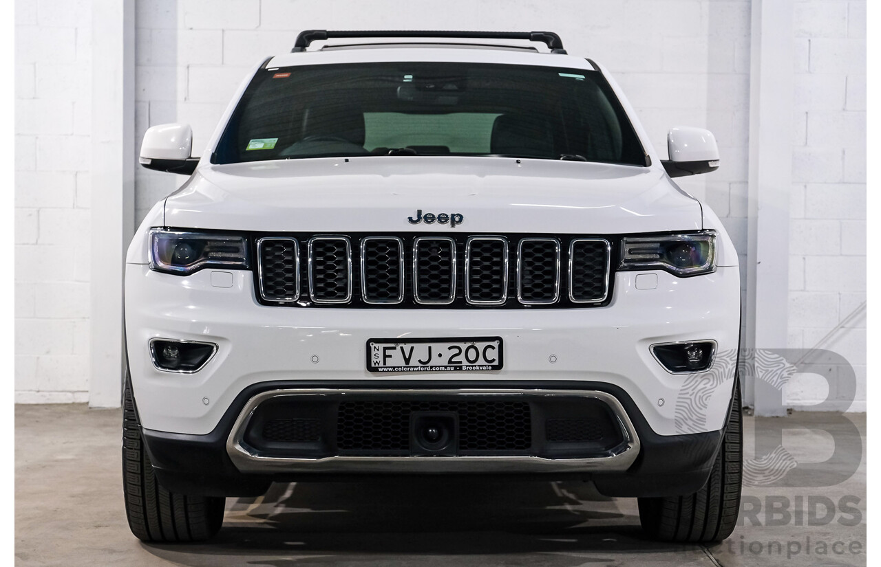 5/2018 Jeep Grand Cherokee Limited (4x4) WK MY18 4d Wagon White Turbo Diesel V6 3.0L