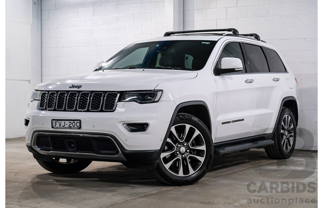 5/2018 Jeep Grand Cherokee Limited (4x4) WK MY18 4d Wagon White Turbo Diesel V6 3.0L