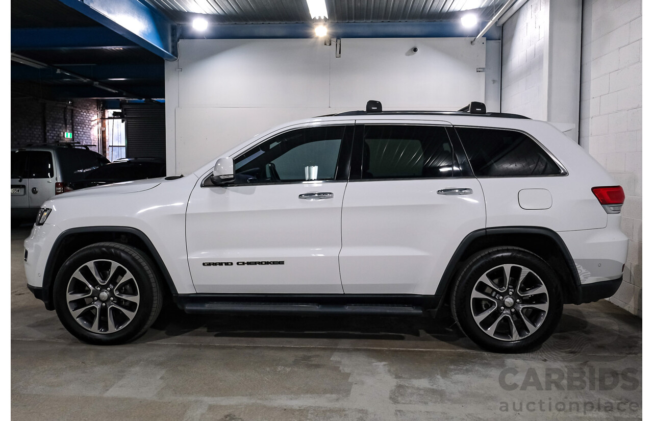 5/2018 Jeep Grand Cherokee Limited (4x4) WK MY18 4d Wagon White Turbo Diesel V6 3.0L