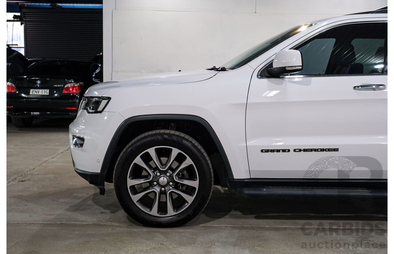 5/2018 Jeep Grand Cherokee Limited (4x4) WK MY18 4d Wagon White Turbo Diesel V6 3.0L