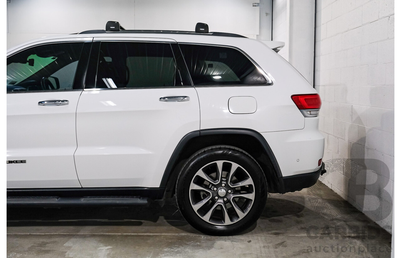 5/2018 Jeep Grand Cherokee Limited (4x4) WK MY18 4d Wagon White Turbo Diesel V6 3.0L