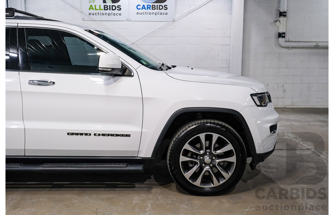 5/2018 Jeep Grand Cherokee Limited (4x4) WK MY18 4d Wagon White Turbo Diesel V6 3.0L