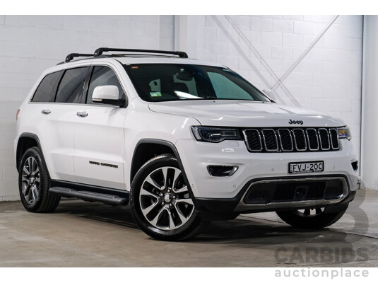 5/2018 Jeep Grand Cherokee Limited (4x4) WK MY18 4d Wagon White Turbo Diesel V6 3.0L